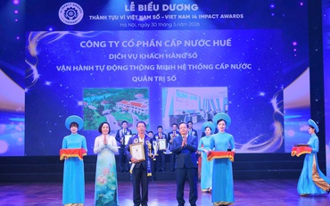 HueWACO ghi dấu ấn tại Lễ Biểu dương Thành tựu tác động vì Việt Nam Số 2026