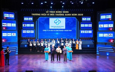 THUAN PHAT INC vào Top 50 Thương hiệu Xanh 2026