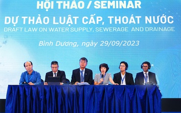 VWSA - Tiếng nói chuyên môn trong xây dựng và hoàn thiện chính sách ngành Cấp Thoát nước