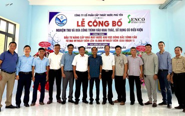 PYWASE đưa giai đoạn 1 dự án nâng cấp Nhà máy nước Đông Bắc sông Cầu vào khai thác