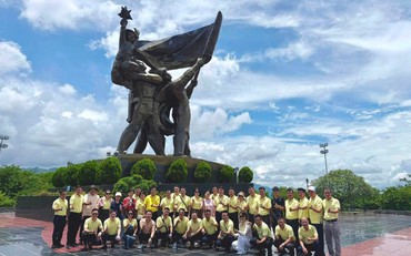 QUAWACO về nguồn, tri ân các Anh hùng liệt sĩ tại Điện Biên