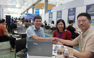Vietnam Water Week 2026: Sôi nổi hoạt động B2B kết nối 1:1, thúc đẩy hợp tác thực chất