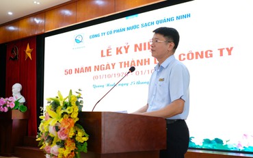Nước sạch Quảng Ninh ghi dấu chặng đường nửa thế kỷ phát triển