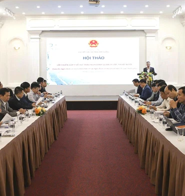 Đề xuất khung pháp lý mới cho ngành Cấp Thoát nước: Tăng liên kết vùng, giảm ngập úng, nâng cao chất lượng dịch vụ