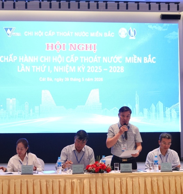 Hội nghị BCH Chi hội Cấp Thoát nước miền Bắc: Kiến tạo tiếng nói chung cho ngành hạ tầng thiết yếu