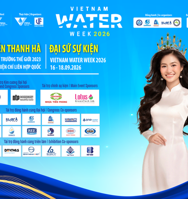Hoa hậu Nguyễn Thanh Hà trở thành Đại sứ sự kiện Vietnam Water Week 2026