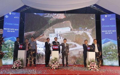 Nhà máy nước sạch công suất 15.000 m3 tại Sa Pa, Lào Cai chính thức vận hành