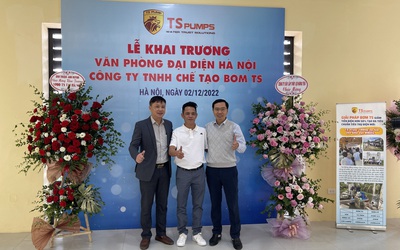 Bơm TS khai trương văn phòng đại diện ở Hà Nội