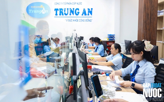 Cấp nước Trung An ra mắt văn phòng làm việc