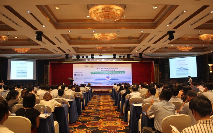 Hội thảo ngành nước Vietwater 2018 tại Hà Nội: Quản lý nước thông minh hướng tới phát triển bền vững