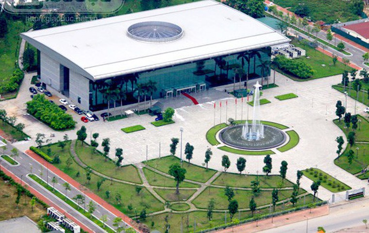 Cung triển lãm Kiến Trúc Quy Hoạch Xây Dựng Quốc Gia là địa điểm tổ chức Tuần lễ ngành Nước Việt Nam 2024