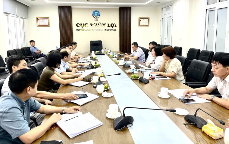 Hội Cấp Thoát nước Việt Nam làm việc với Cục Thủy Lợi, Bộ NN&PTNT