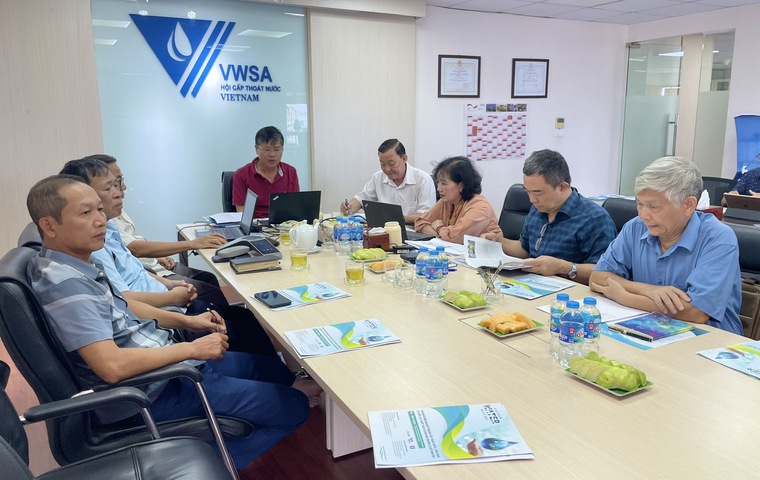 Vietnam Water Supply and Sewerage Association holds the 2nd Standing Committee meeting in 2024, Term VI (2020-2025)