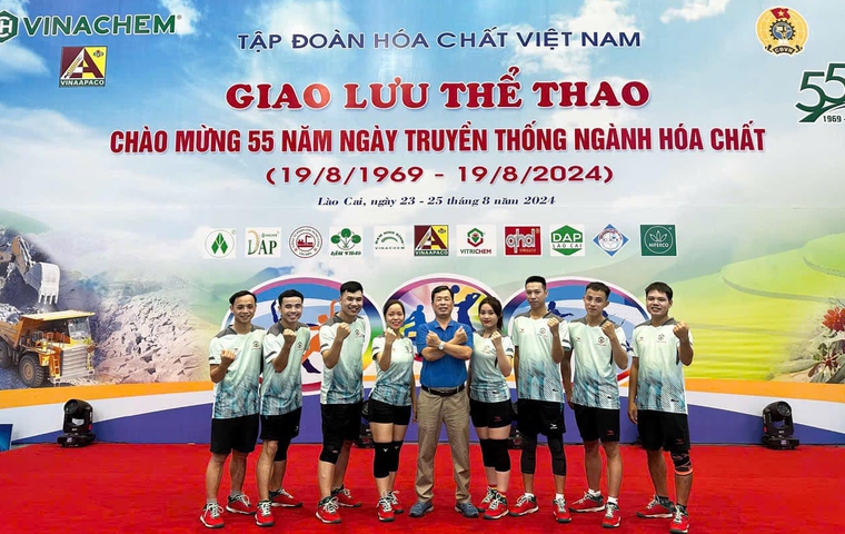 Chương trình Giao lưu thể thao giữa các đơn vị thành viên khu vực phía Bắc do Tập đoàn Hóa chất Việt Nam tổ chức