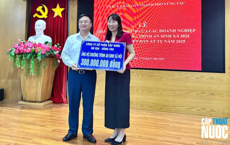 BWACO ủng hộ chương trình an sinh xã hội dịp Tết Nguyên đán Ất Tỵ 2025